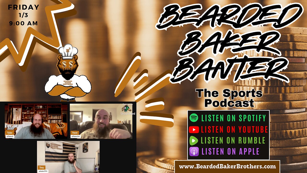 Bearded Baker Banter episode 101 January 3 2025