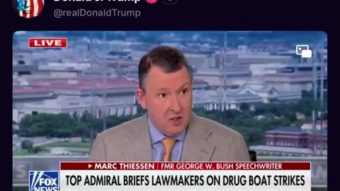 Top Admiral briefs lawmakers on drug boat strikes.