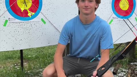 🏹 TRIPLE BULLSEYE — Precision in the Wild