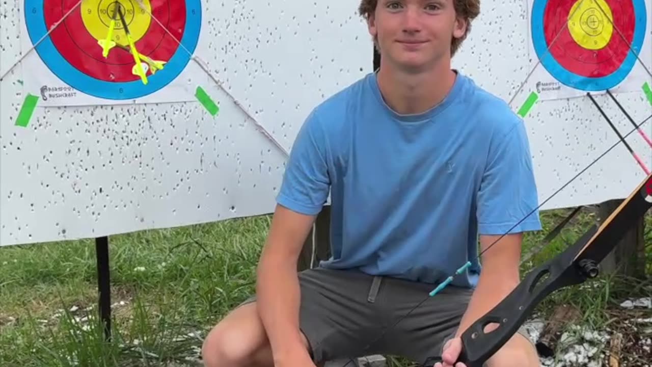 🏹 TRIPLE BULLSEYE — Precision in the Wild