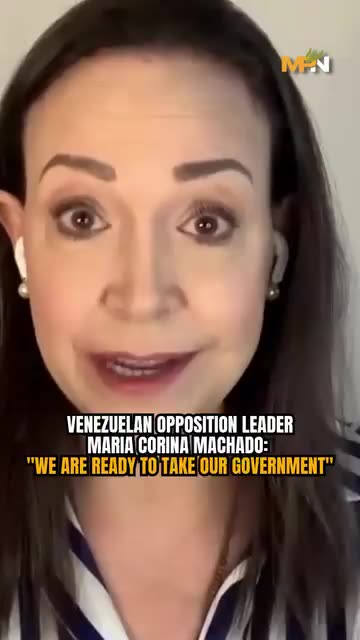 baked Venezuelan opposition leader Maria Corina Machado Ready