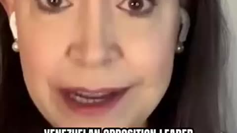 baked Venezuelan opposition leader Maria Corina Machado Ready