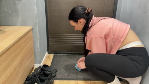 Satisfying Porch Cleaning ASMR ｜ Real Dusting & Cozy Home Reset (No Talking)