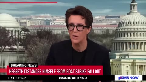Rachel Maddow says the Trump admin. is targeting Venezuelan narco-terrorists to illegally