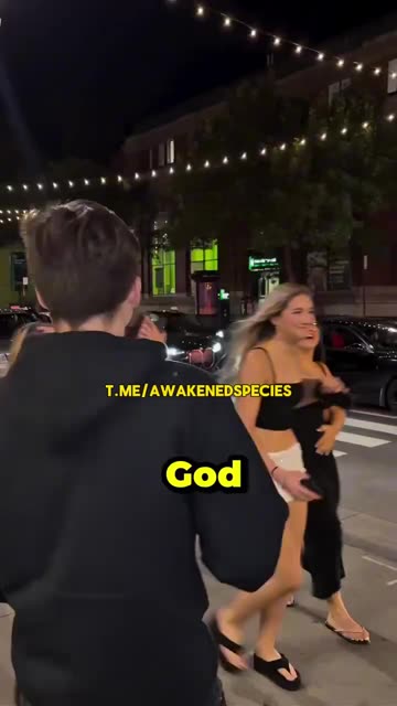 Demons walking in the streets