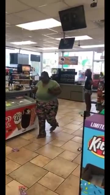 Sheboons bringing havoc to a market