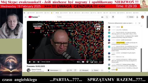 4997 - B. Morkisz‬ sam banuje inne zdania, a chciałby aby jego niebanowano 👮‍♀️ 19.02.2025