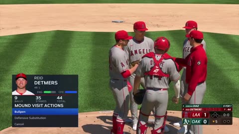 3RD GAME OF SERIES - OHTANI - ANGELS VS A'S
