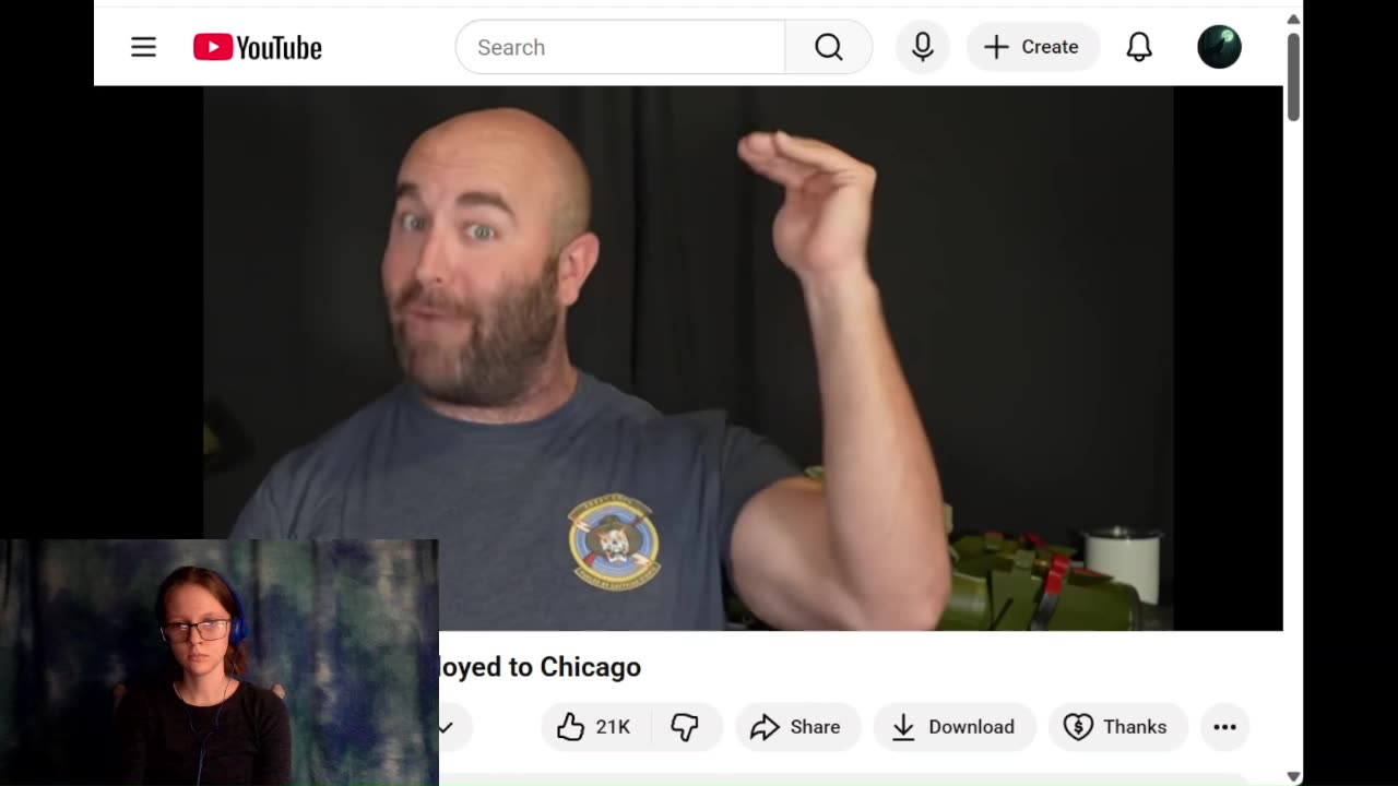 My reaction to 'Fatty Guard Soldiers Deployed to Chicago'