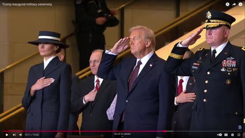 HIDDEN HAND AT TRUMP'S MILITARY CEREMONY SIGNALING TO THE WAR BETWEEN ENGLISH & FRENCH FREEMASONRY - King Street News