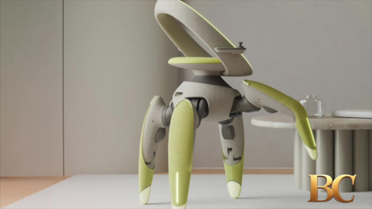 Toyota stuns world with robot chair that walks, climbs, and folds itself