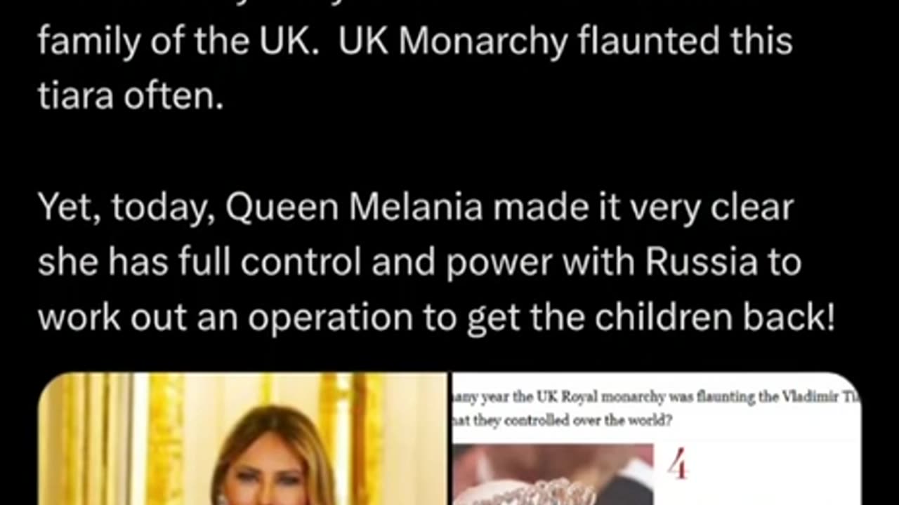 Melania and The Emerald Tiara