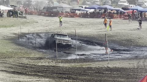 Custom Suburban Mud Truck vs $5,000 Bounty Hole, Moses Lake Wa 2025!