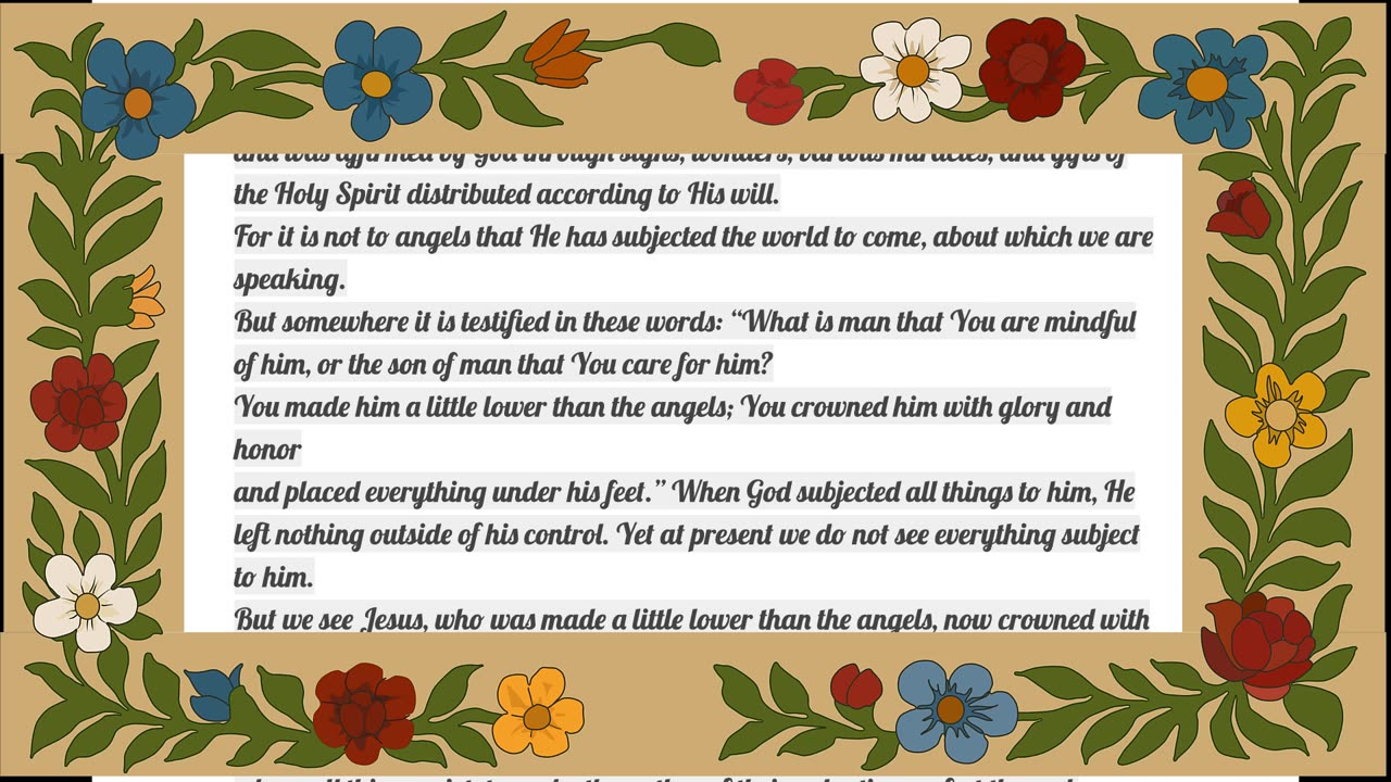 Song Hebrews Chapter 2