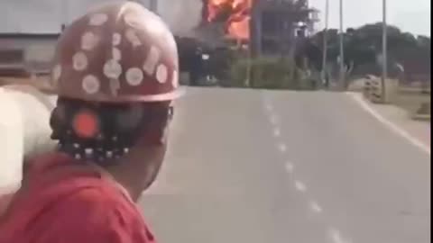 An explosion hit a petrochemical complex in Anzoátegui, Venezuela
