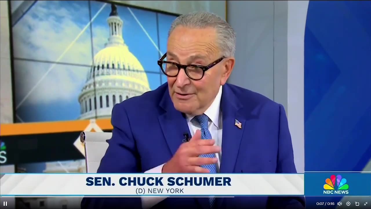 Chuck Schumer nói dối🤦‍♂️🤦‍♂️🤦‍♂️🤦‍♂️🤦‍♂️