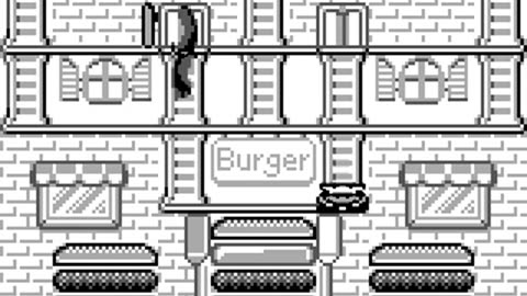 Game Boy Longplay 294 Burger Time Deluxe