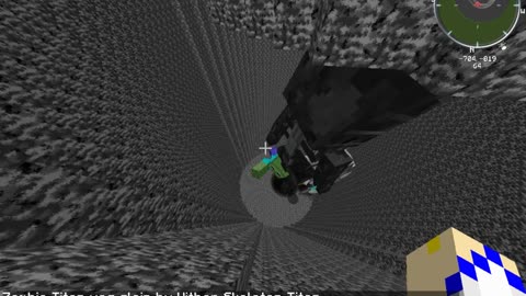 Minecraft mob battle wither skeleton titan vs zombie titan