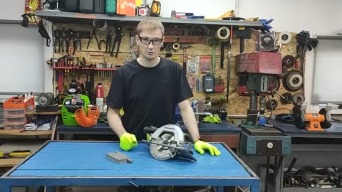 How to sharpen a circular saw in 1 minute. The saw sharpens itself