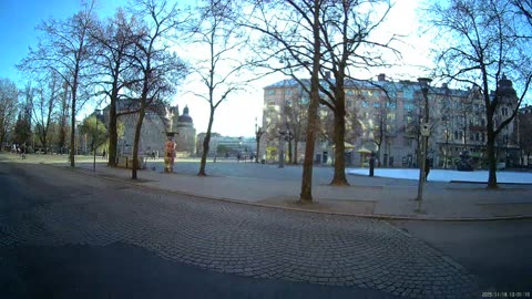 Testar Sportkameran. Örebro 18 Nov. 2025