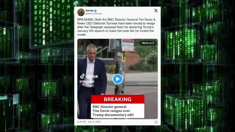 BBCs Top Exec Resigns in Disgrace Over Fake Trump Video Scandal