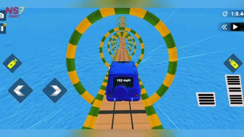 Double Road In Ramp Stunt Race - Ramp Racing 3d - Android Gameplay - ‎@NS7GMRZ