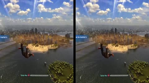 Sandman vs Spider-man Experience in 3D