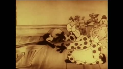 Christmas Cartoon The Shanty Where Santa Claus Lives (1933)