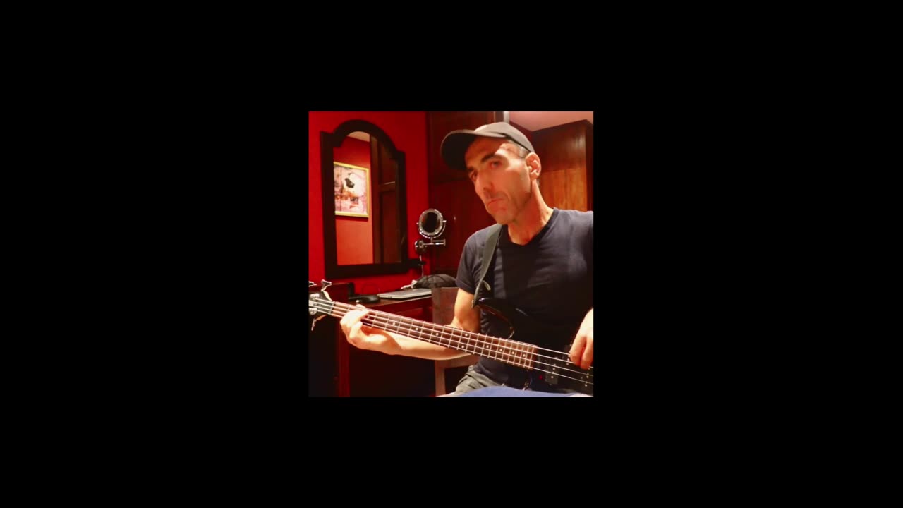 Rainbow bass guitar cover