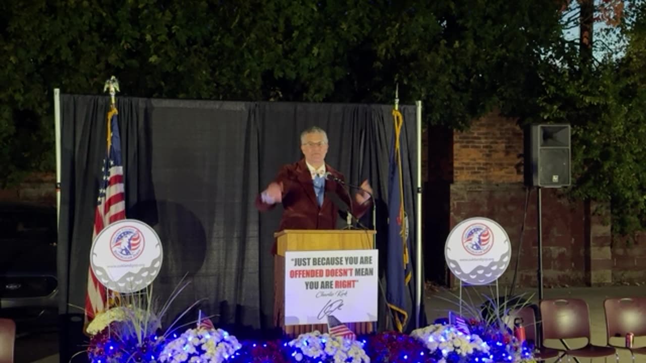 LIVE: Evening Vigil on National Day of Remembrance for Charlie Kirk in Bloomfield Township, Michigan