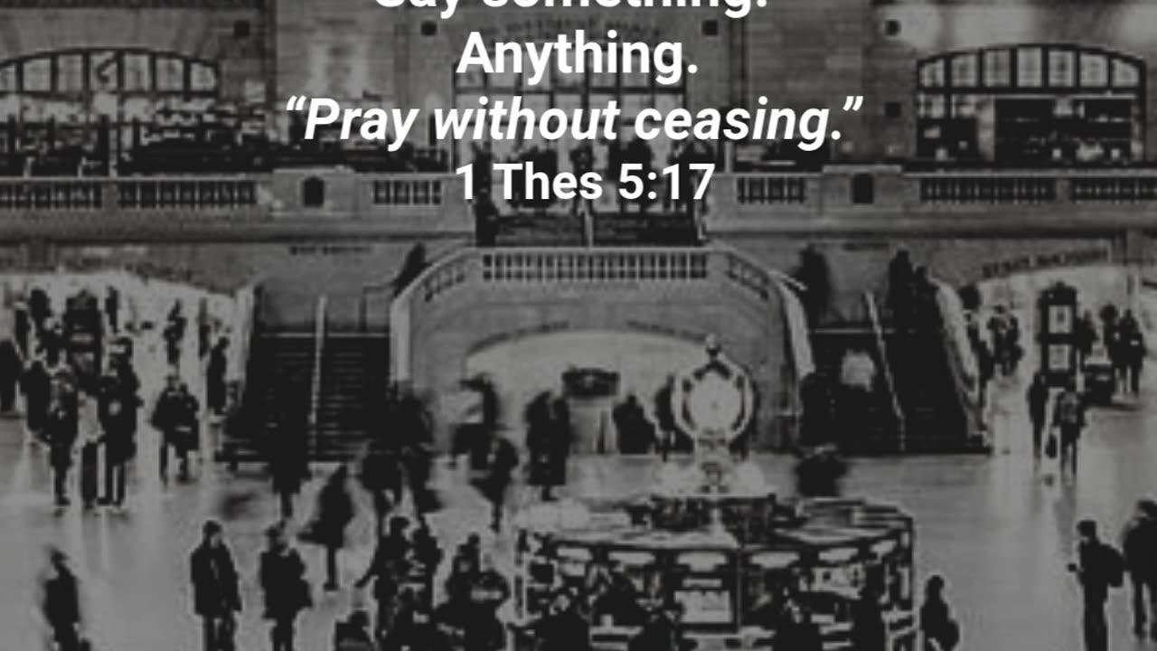 Busy Pray Anyway