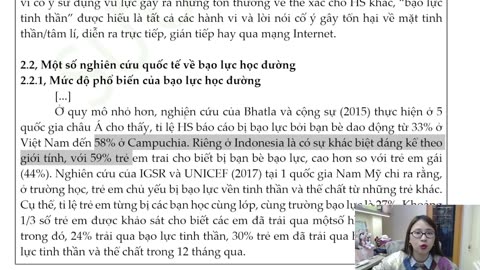 "Viết bài báo cáo nghiên cứu "