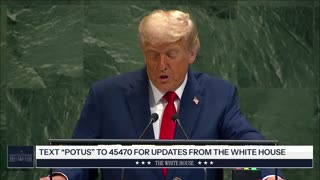 President Trump Delivers Remarks to the United Nations General Assembly