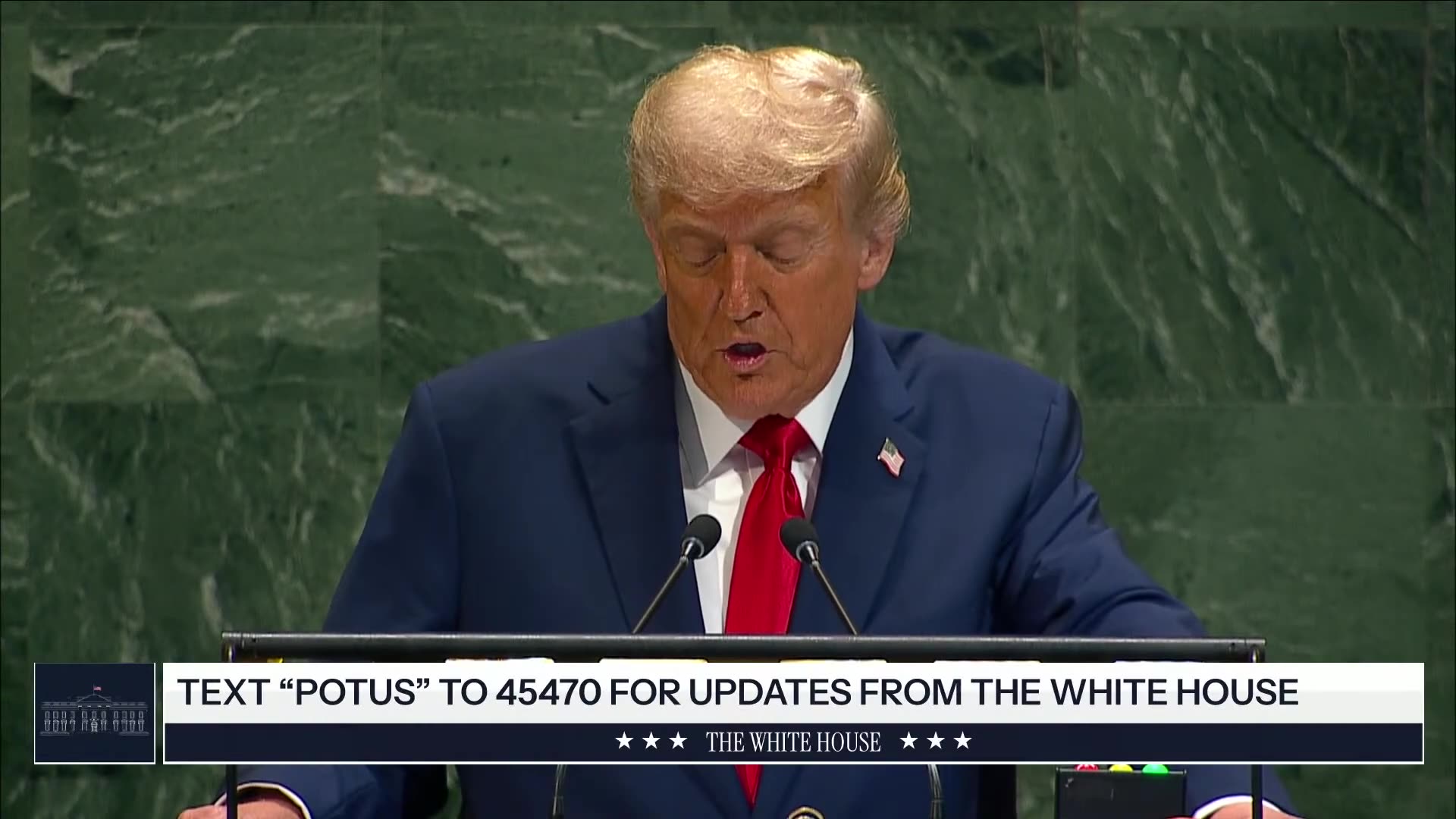 President Trump Delivers Remarks to the United Nations General Assembly