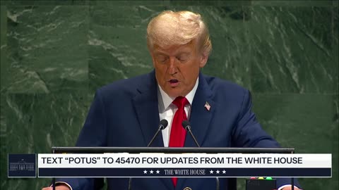 President Trump Delivers Remarks to the United Nations General Assembly