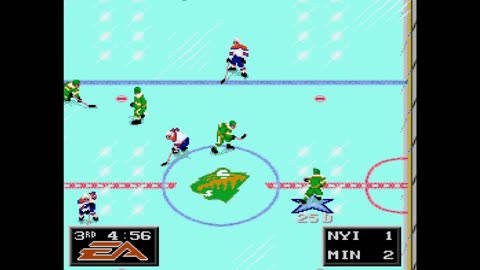 #NEWYORK #ISLES #MNWILD , #MINNESOTA , NHL - 94 MOD - MINNESOTA WILD VS ISLANDERS RD 4 GM 1