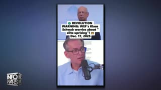 MUST-WATCH: Klaus Schwab Panics & Warns Top Globalists- HUMANITY IS COMING FOR US!