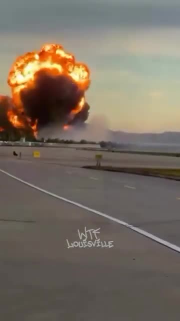 UPS cargo plane exploded near Louisville Muhammad Ali International Airport in Kentucky