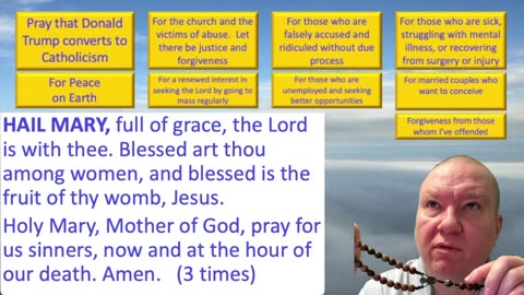 Mary's Daily Live Holy Rosary Prayer at 8:00 p.m. EST 02/10/2026