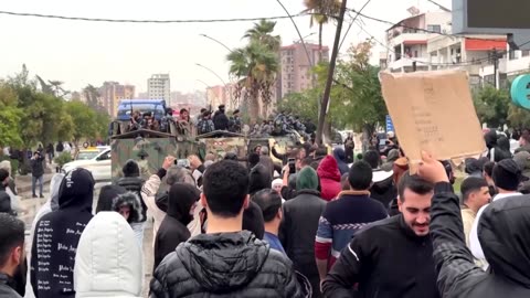 Syrian forces fire guns to disperse protests in Alawite heartland