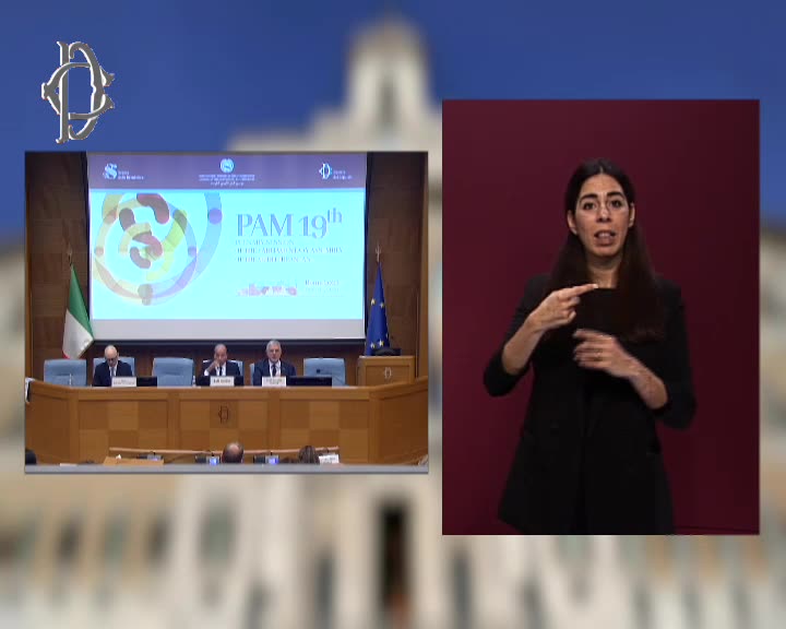 Roma - 9° Meeting dellAssemblea parlamentare del Mediterraneo - Ses. inaugurale (20.02.25)