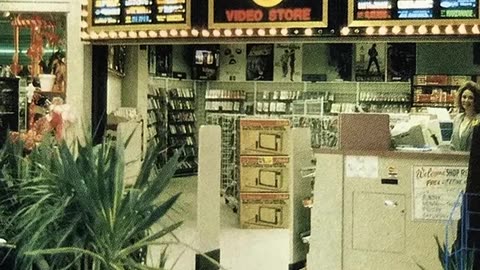 The Golden Age of Video Stores 📼🍿 #RetroMovies #90sVibes