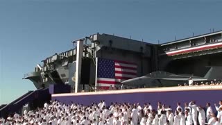 U.S. military Ospreys lands aboard the USS Harry S. Truman