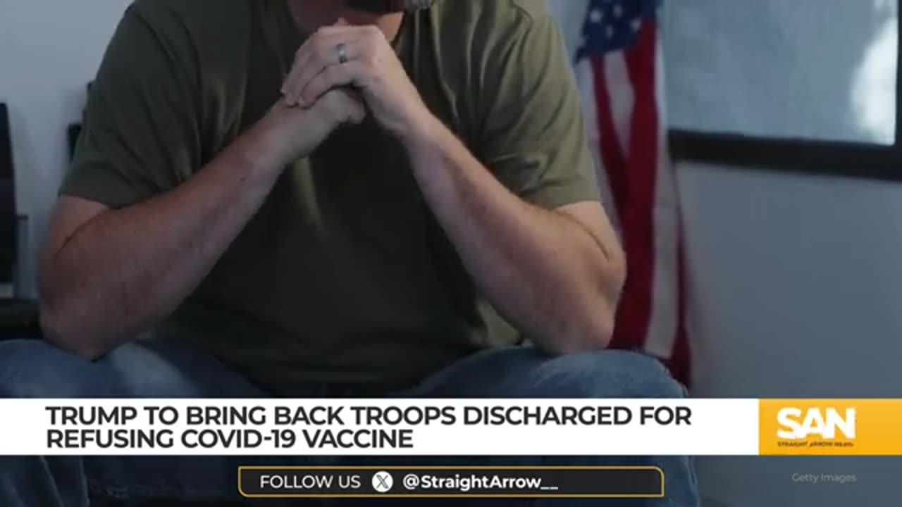 Trump reinstates military members who refused COVID vaccine