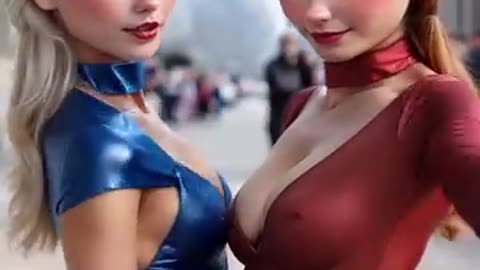 Elsa and Anna have a bold side they love to show off