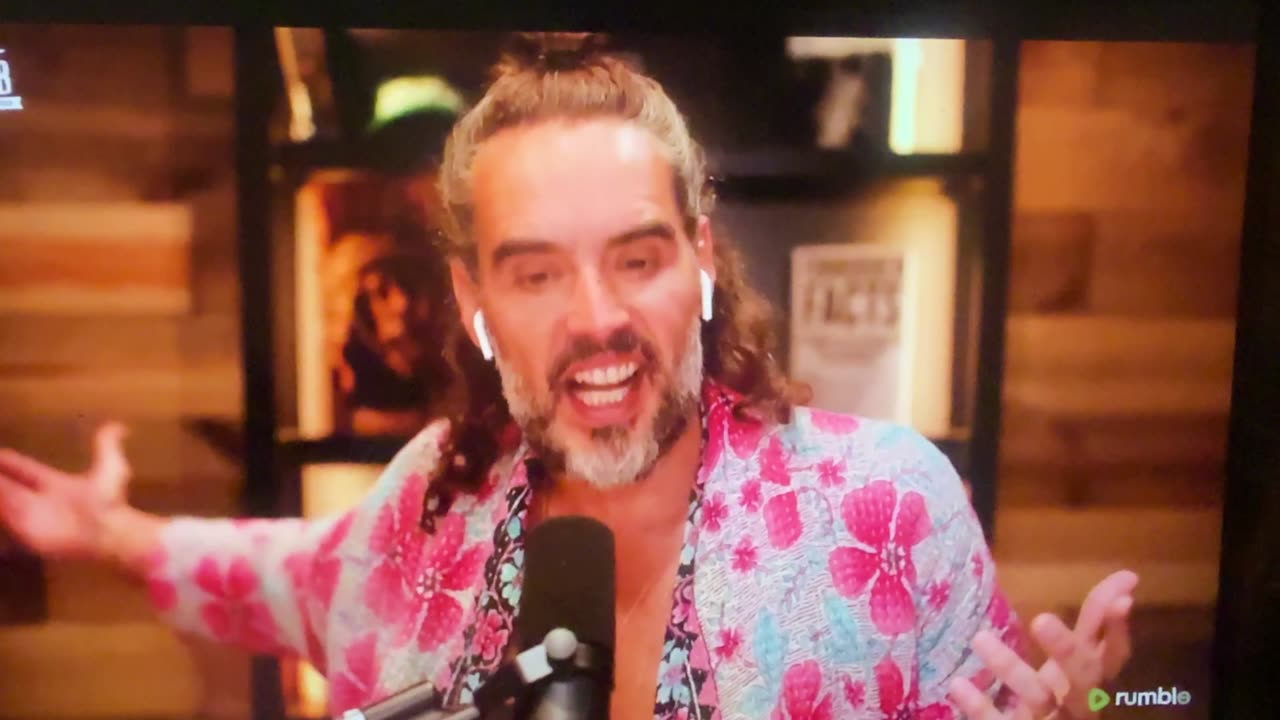 Russell Brand is an amazing manager of the language