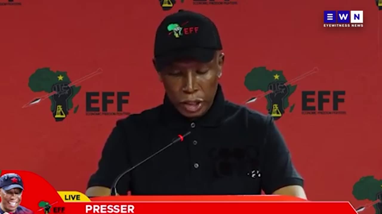 'It’s offensive and undermines our sovereignty' - Malema on Trump's Expropriation Act comments