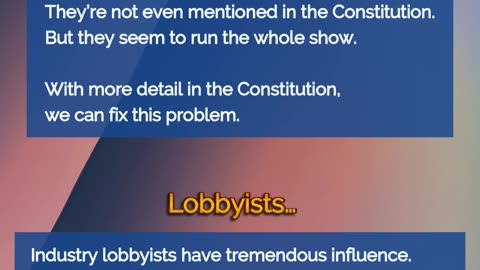 Constitutional Changes List