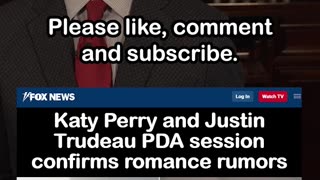 Katy Perry Caught Kissing Justin Trudeau