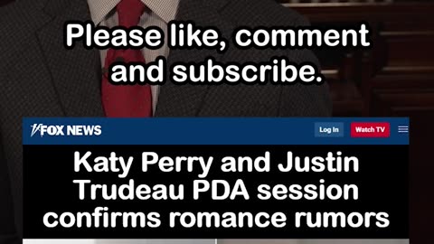 Katy Perry Caught Kissing Justin Trudeau